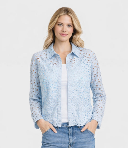 Fairfield Eyelet Top