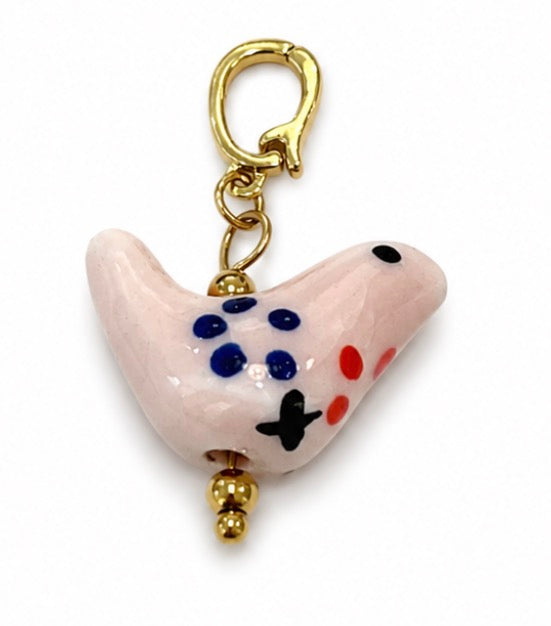 Hand Painted Ceramic Charms