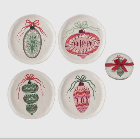 Dolomite Appetizer Plates S/4