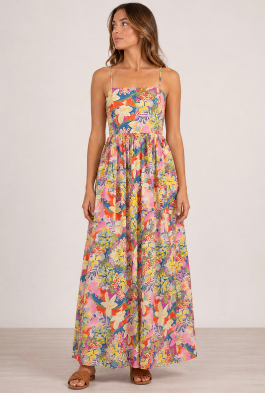 Eros Bouquet Maxi Dress