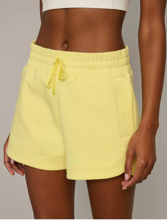 Dream Glow Color Block Short - Lemon Lime