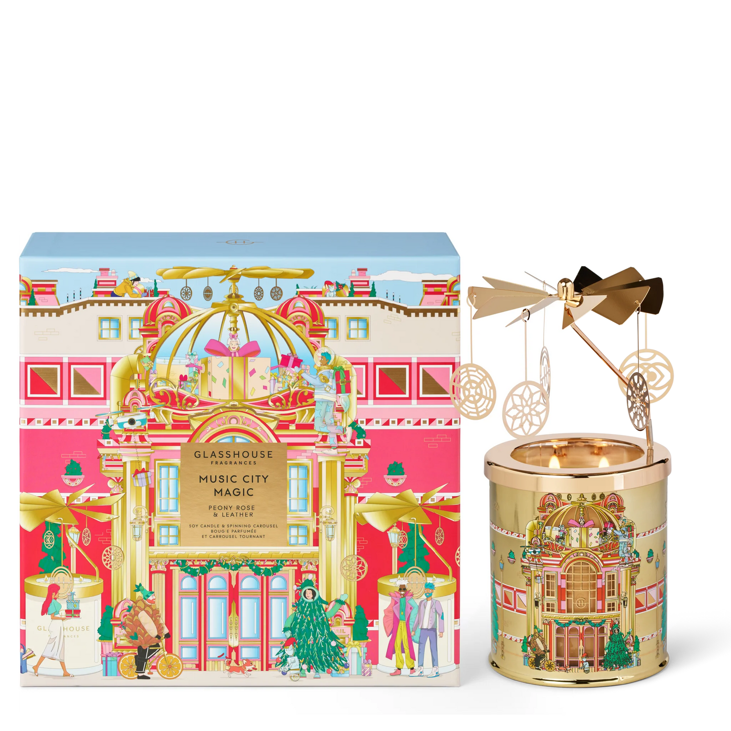 Music City Magic Carousel 13.4oz Candle