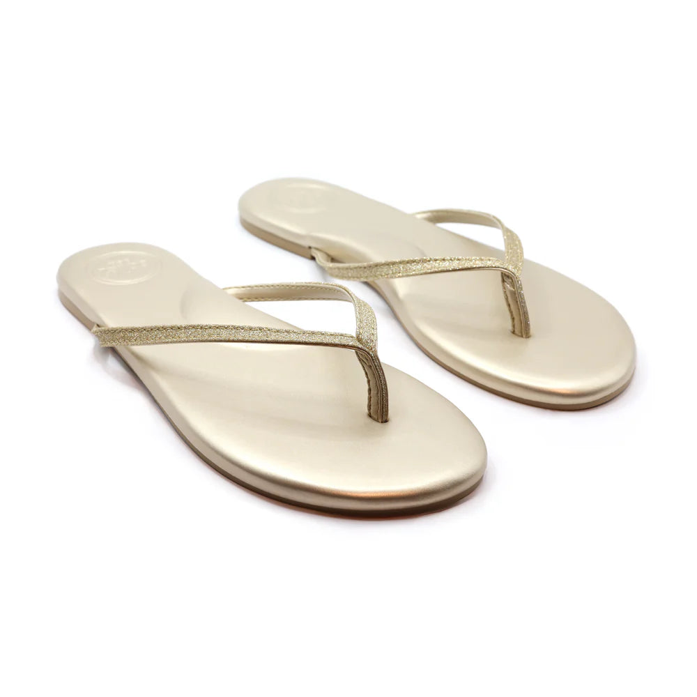 Glitter Champagne Indie Sandal