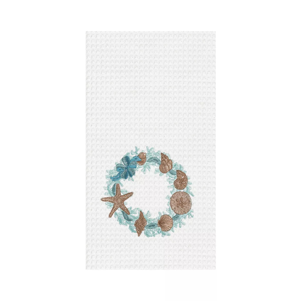 Coastal Wreath Kitchen Towel