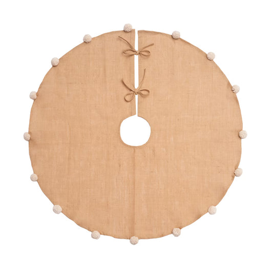 Tis the Season Burlap Tree Skirt