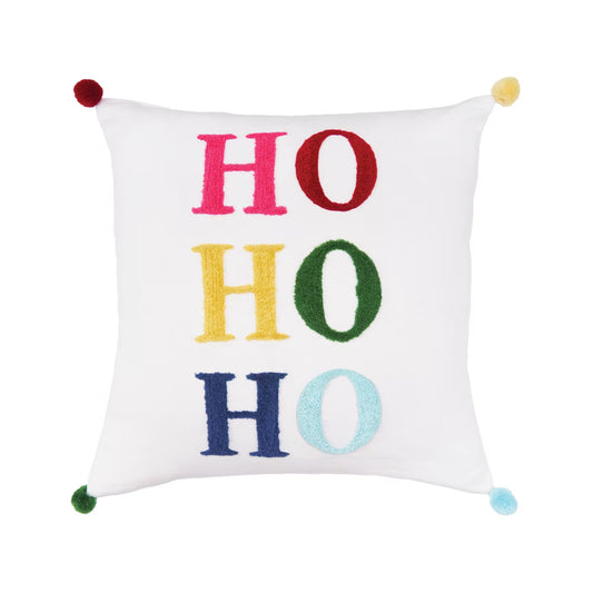 Ho Ho Ho Pillow 18"x18"