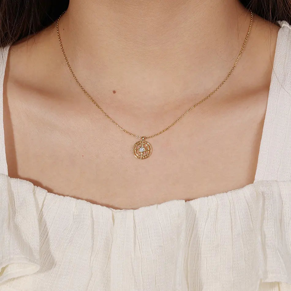 North Compass Necklace