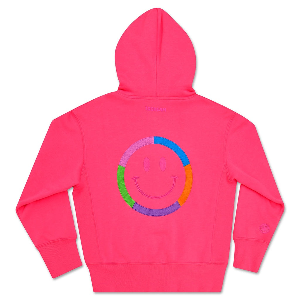 Hot Pink Smile Zip Up