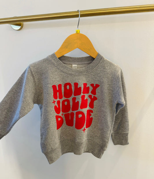 Holly Jolly Dude Sweatshirt