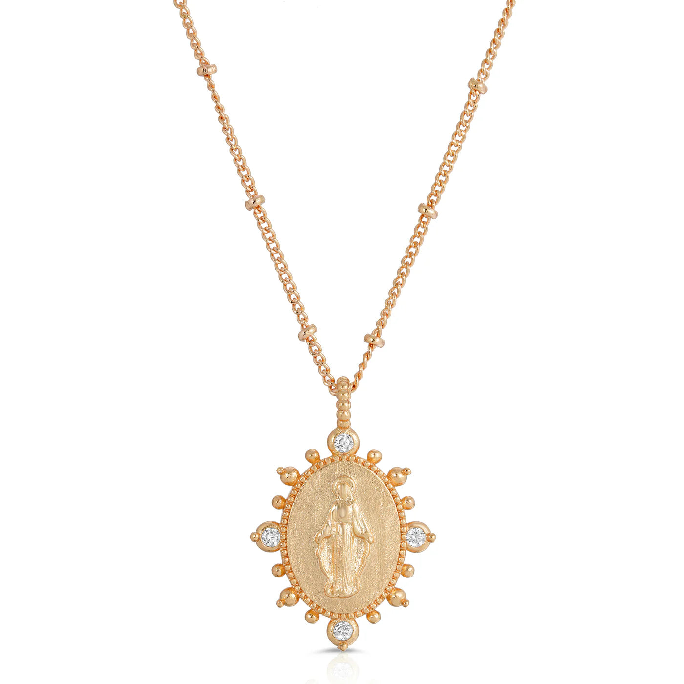 Lady Lourdes Pendant Necklace