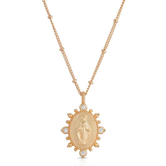 Lady Lourdes Pendant Necklace