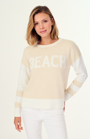 Beach Crew Sweater - Oat