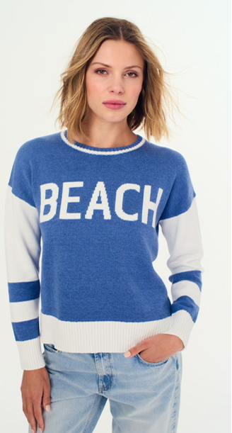 Beach Crew Sweater - Denim