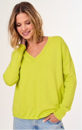 Citrus Easy VNeck Sweater