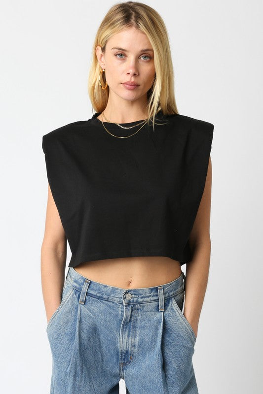 Lila Cropped Top