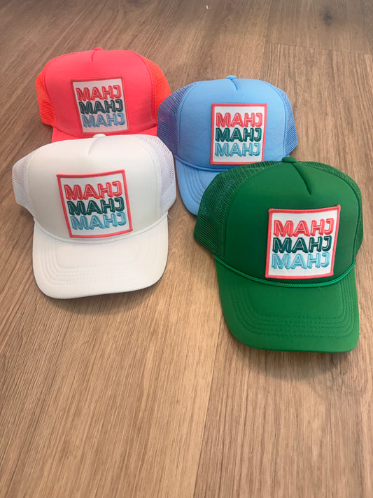 Mahj Mahj Mahj Trucker Hat