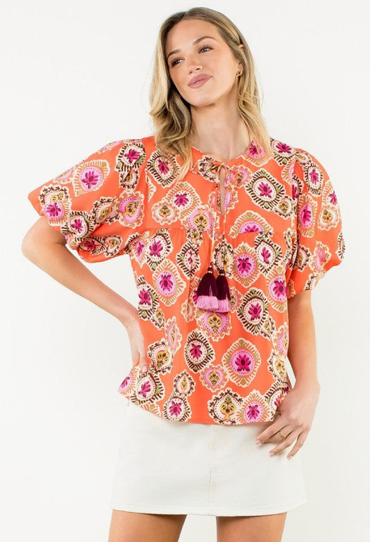 Italian Batik Dreams Blouse