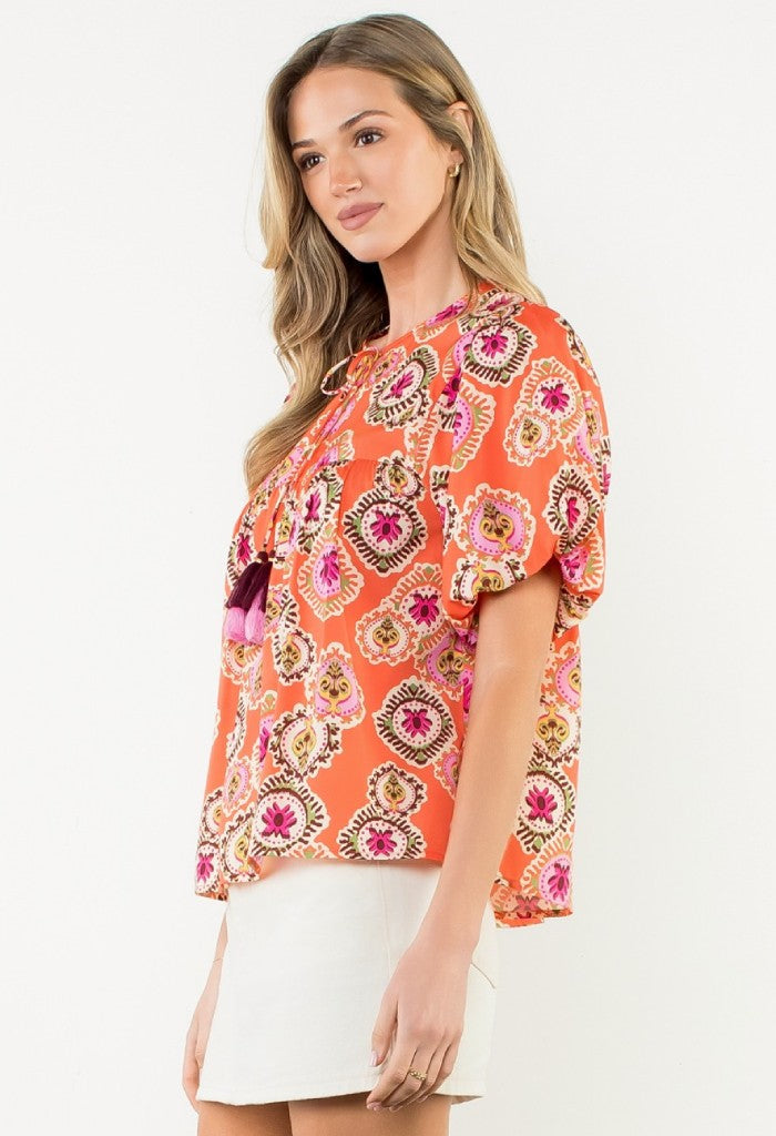 Italian Batik Dreams Blouse