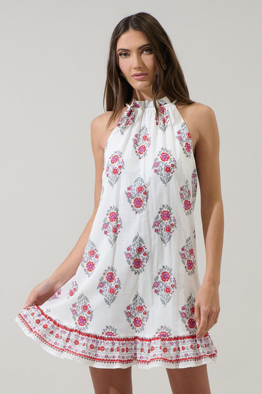 Floral Whira Mini Dress