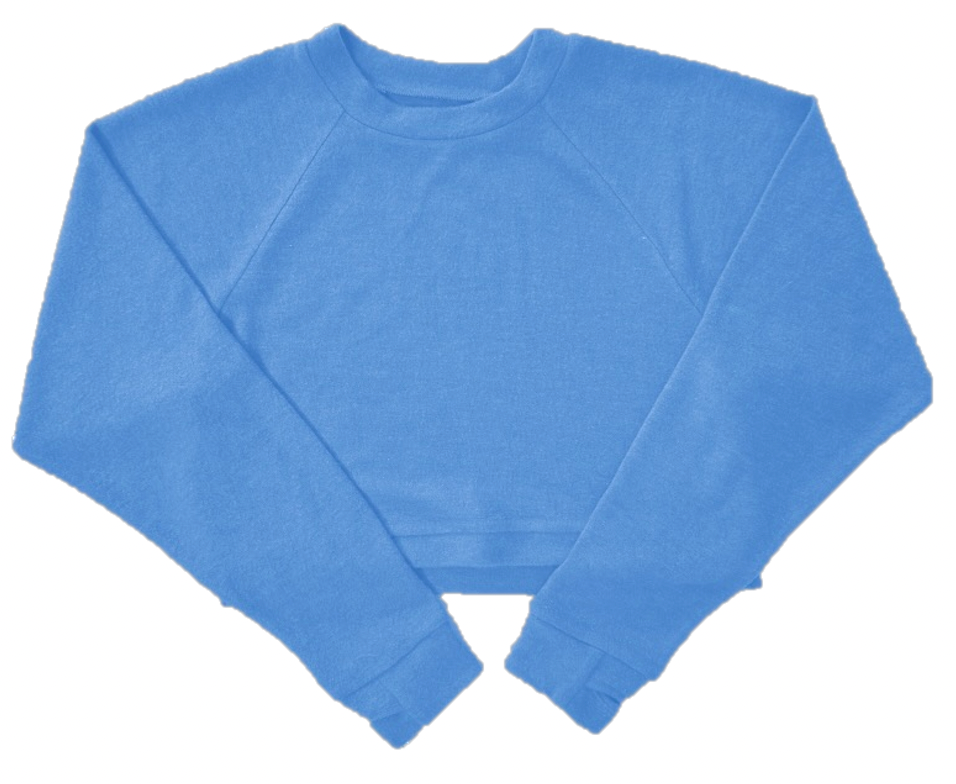 Cuddle Soft Crew Neck High/Low Side Slit