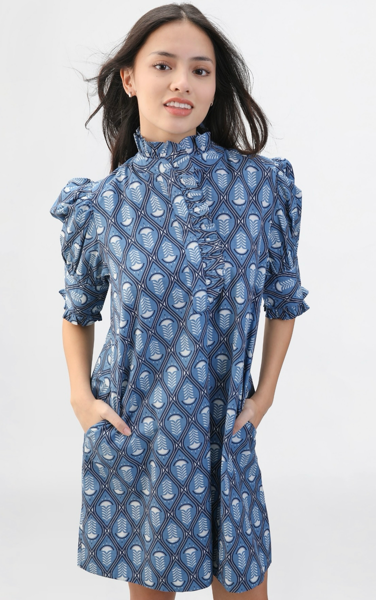 Westport Dress - French Blue
