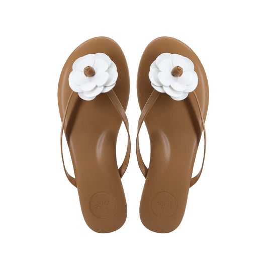 Valentina Sandals - Saddle