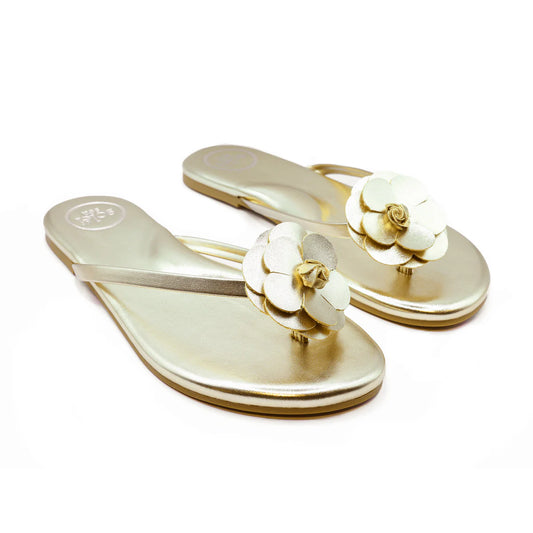 Valentina Sandals - Gold