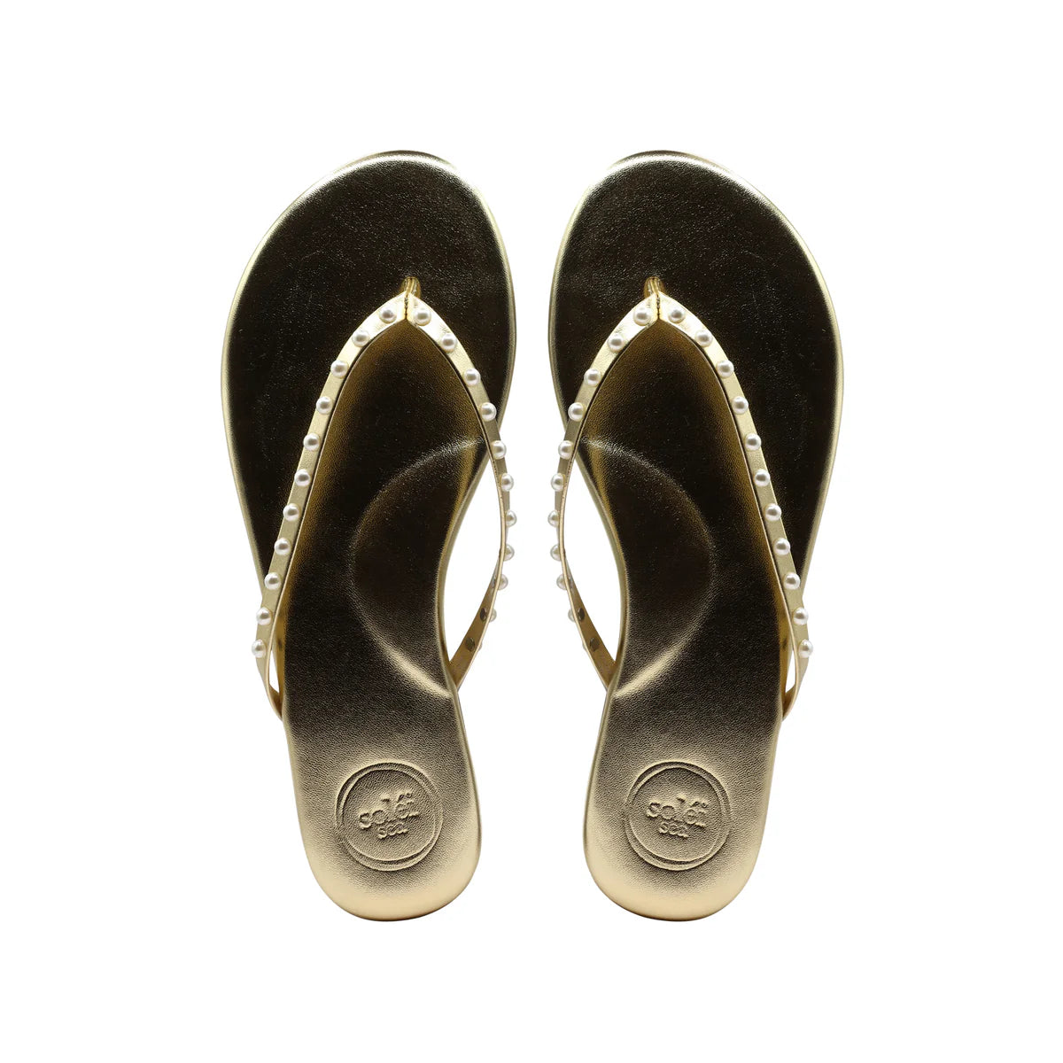 Indie Sandal - Gold Pearl