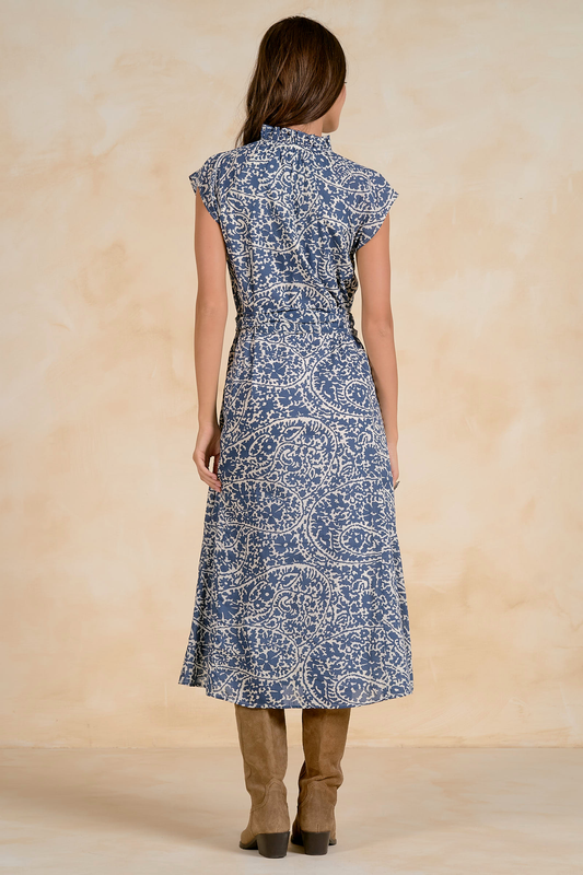 Navy Nomadia Maxi Dress