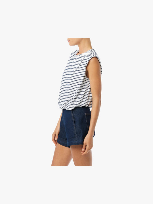 Arden Sleeveless Shirt - Breton Stripe