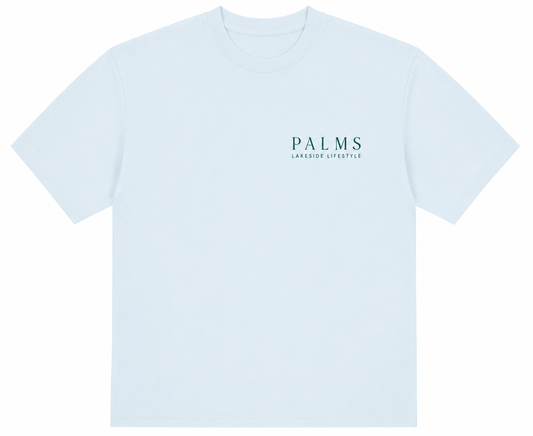 Palms Lakeside Lifestyle Tee - Light Blue
