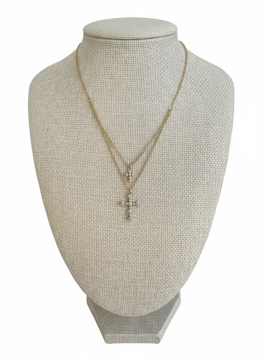 Esther Cross Necklace