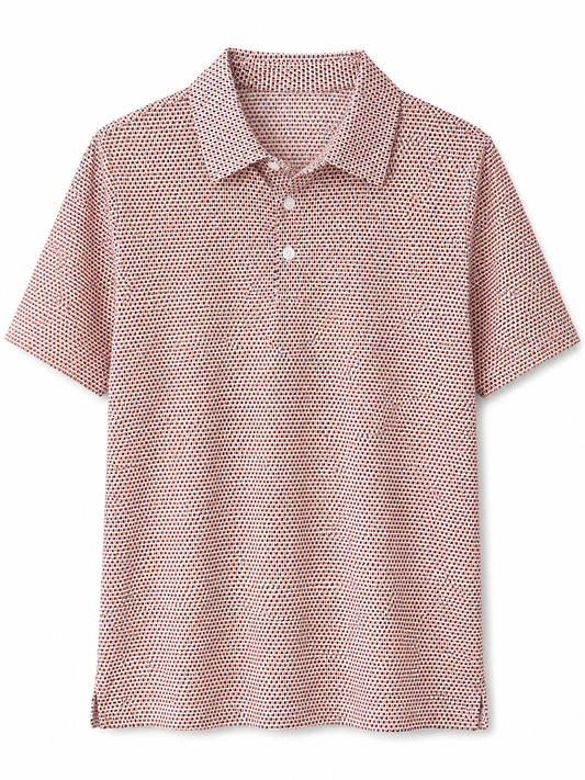 Boys AL Outline Polo - Auburn