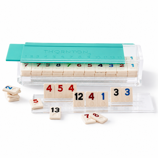 Acrylic Rummikub Set- Turquoise