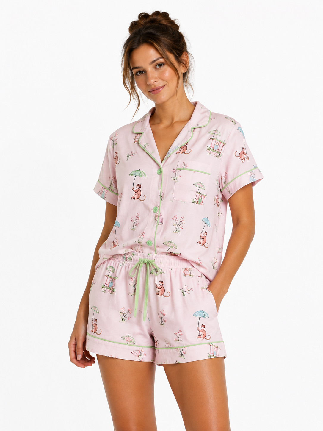 Monkey Business Bamboo Pajama Set
