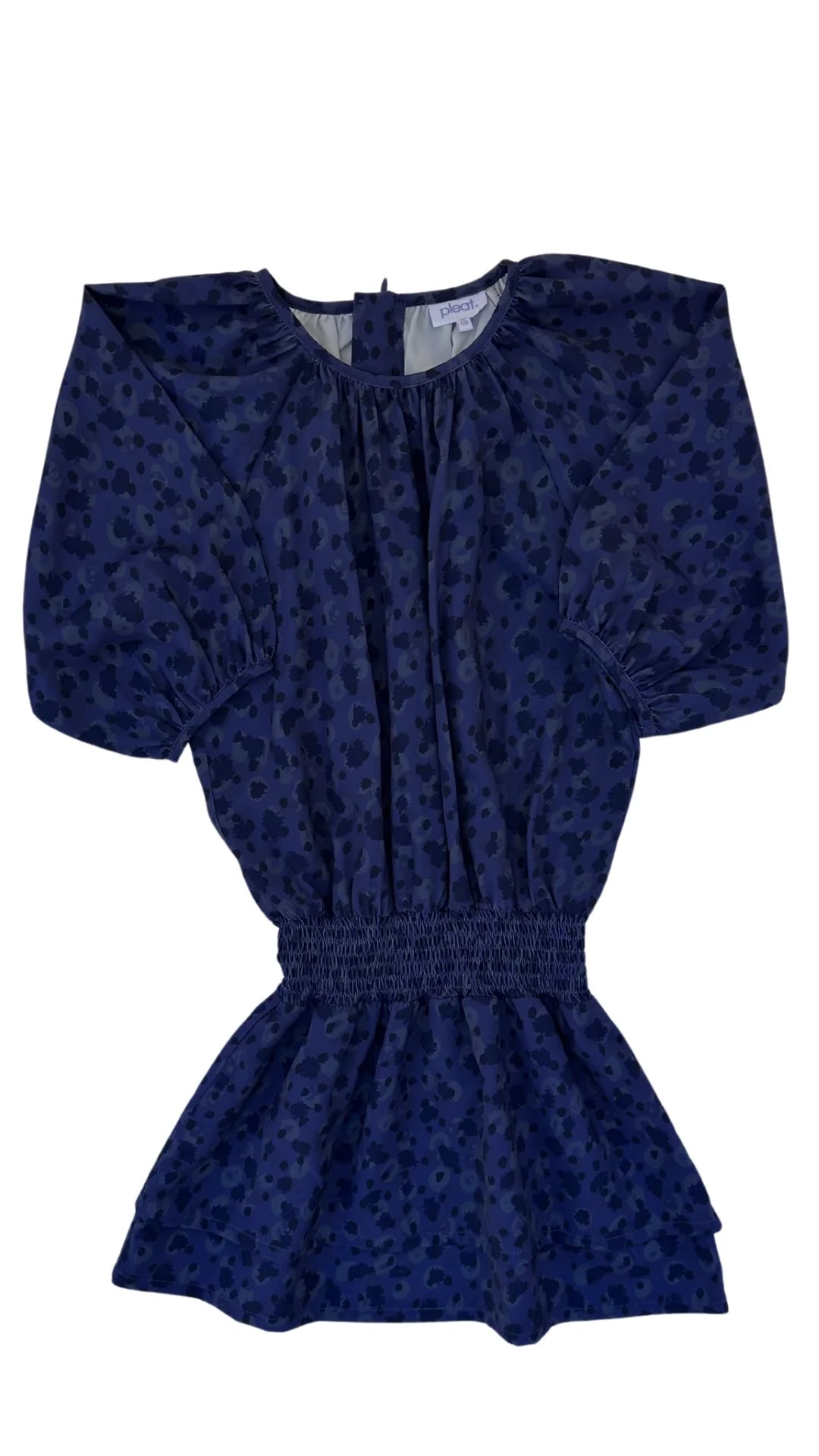 Rory Dress - Navy Spots