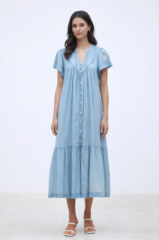 Woven Dress Corolle - Bleu Ciel