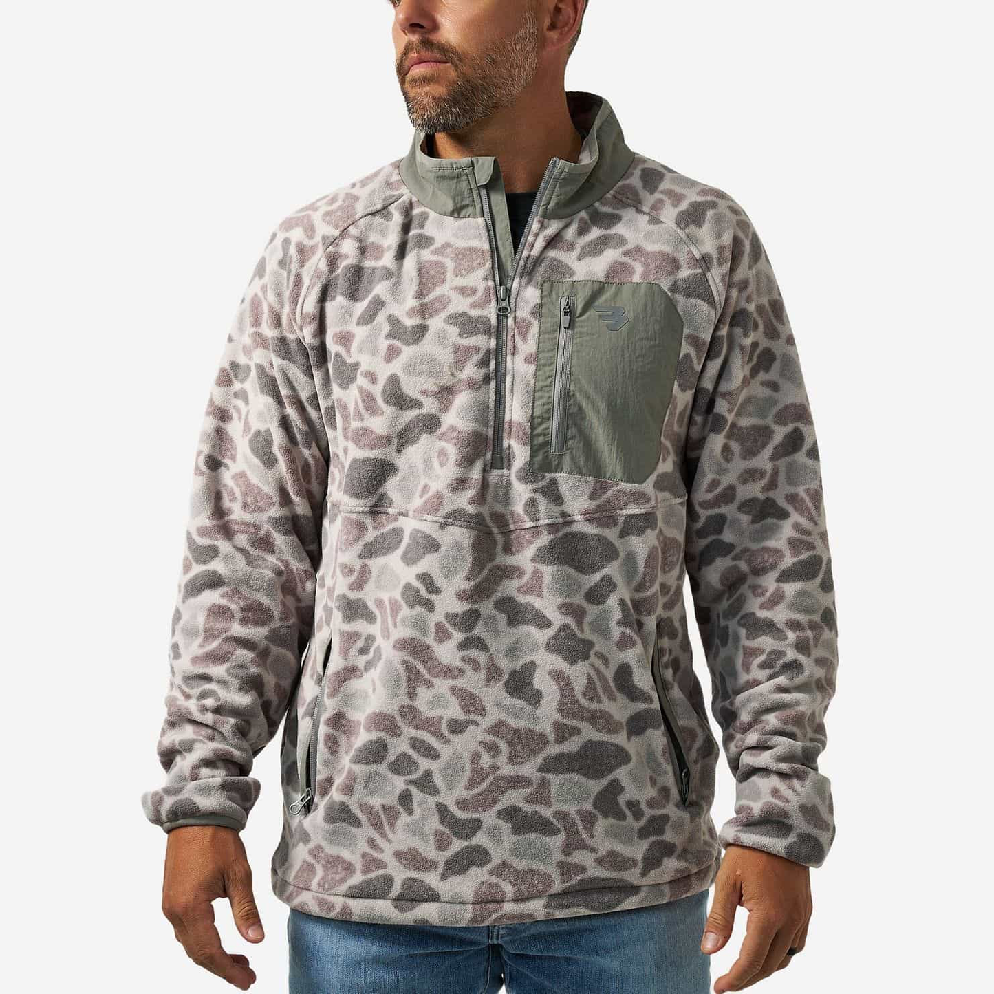 Classic Deer Camo Micro Fleece