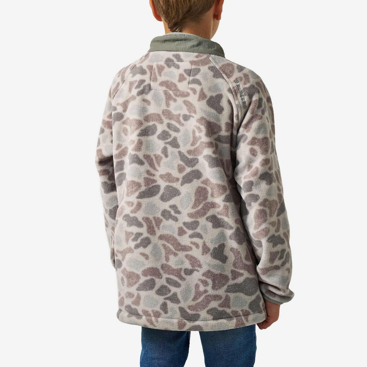 Classic Deer Camo Micro Fleece - Youth