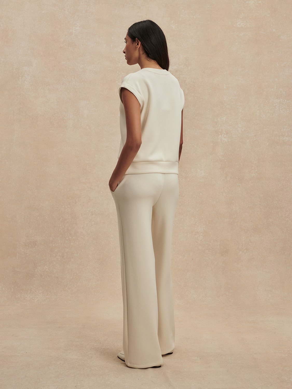 The Wide Leg Pant 30in - Pristine