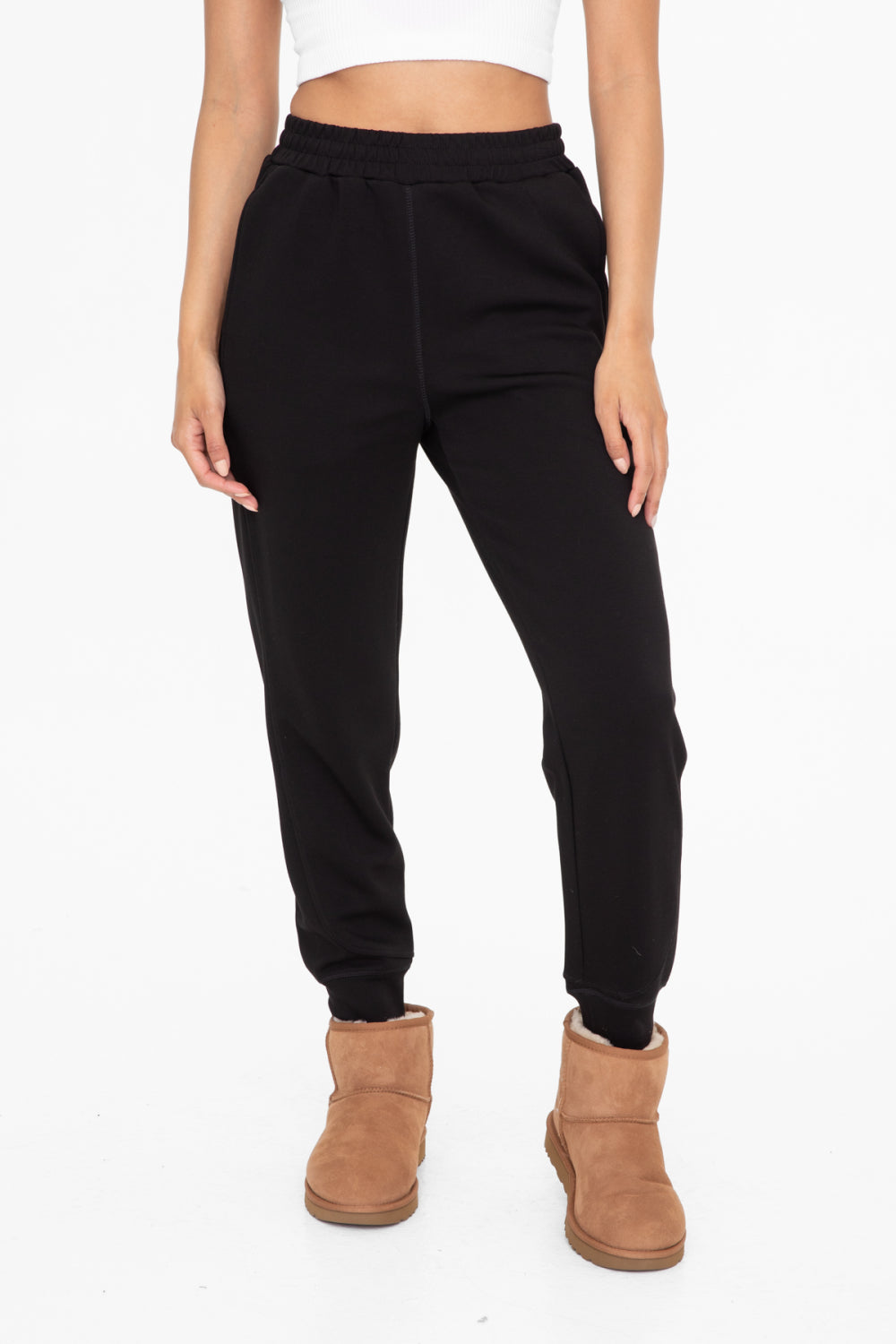 Elevated Contrast Seam Joggers