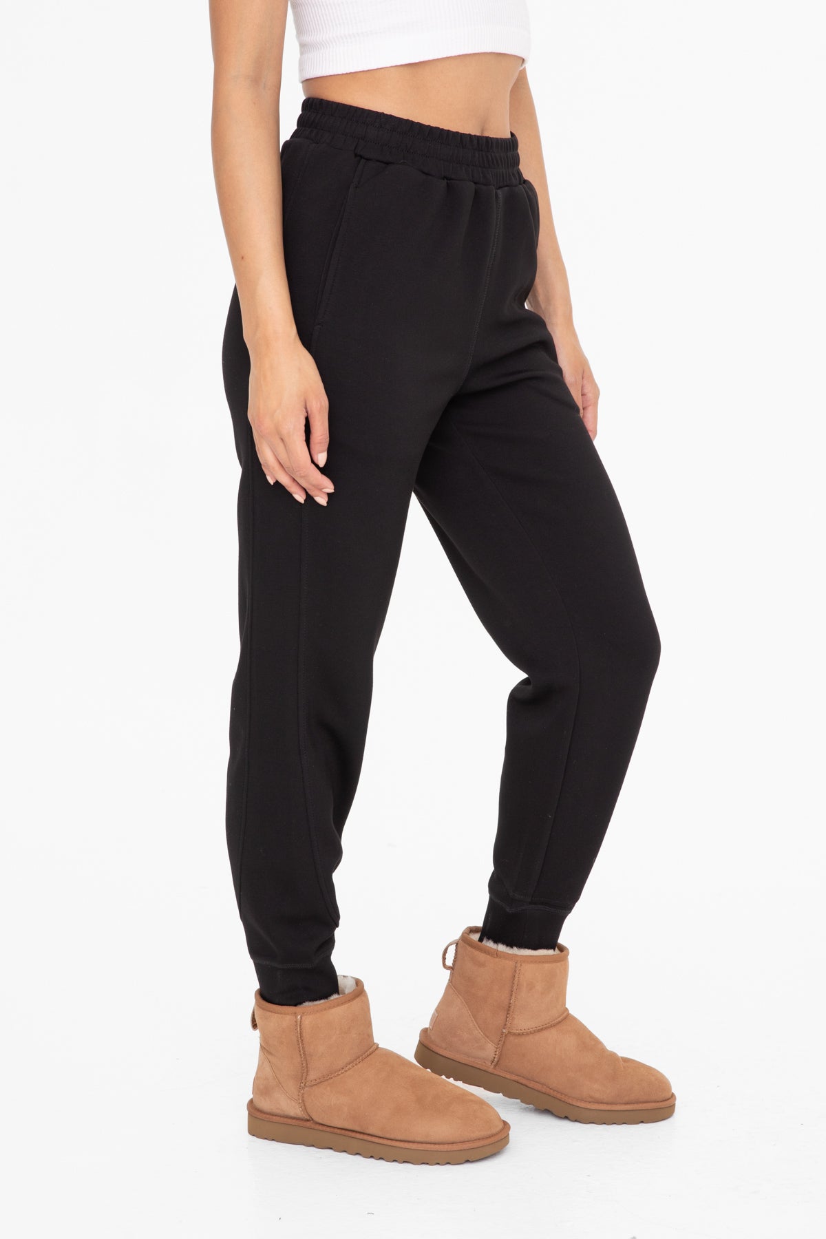 Elevated Contrast Seam Joggers