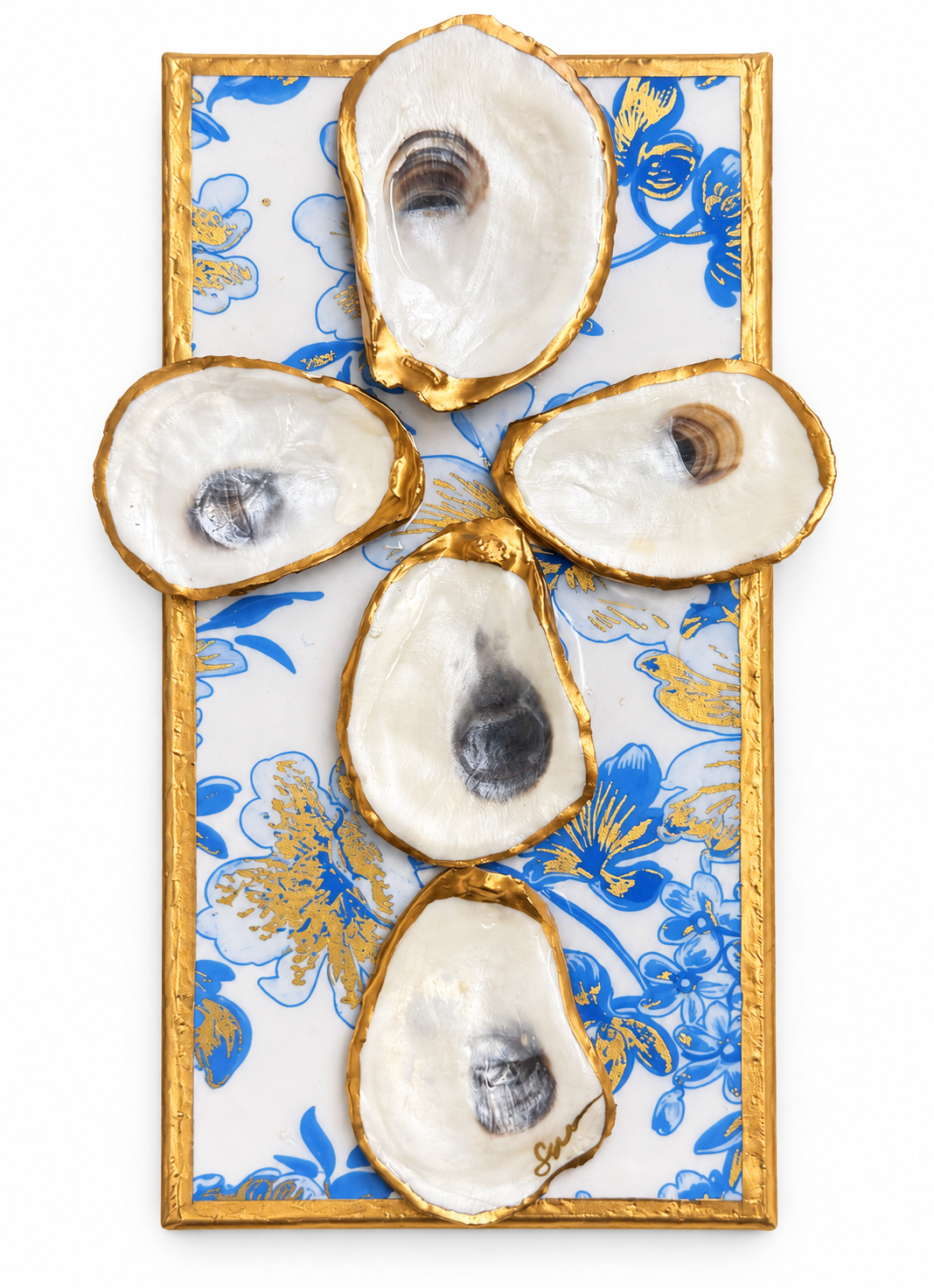 Oyster Cross Plaque