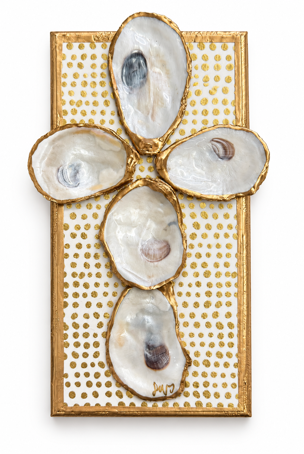 Oyster Cross Plaque