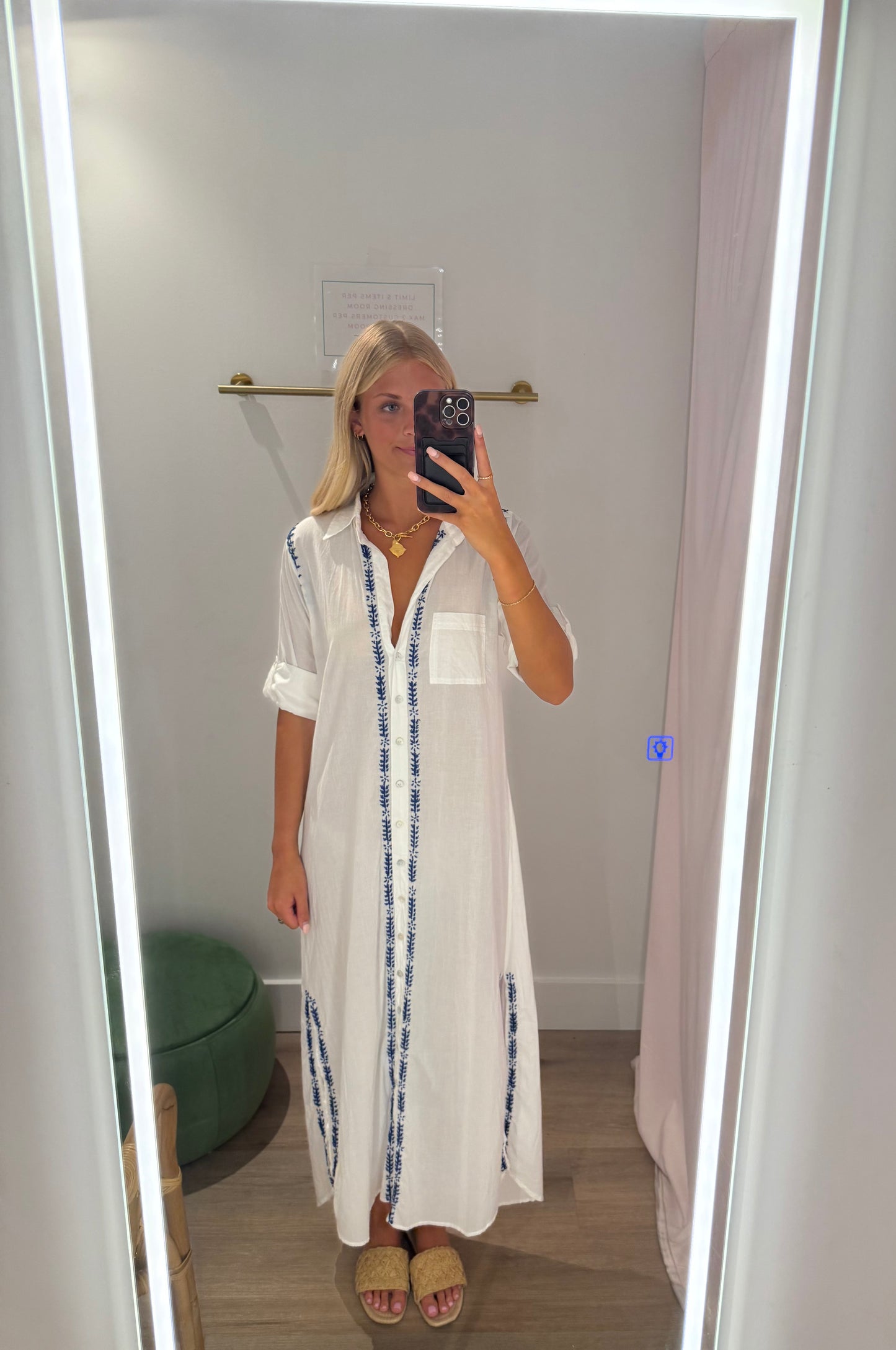 Boyfriend Maxi Dress