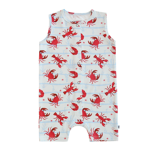 Tank Romper - Feeling Crabby