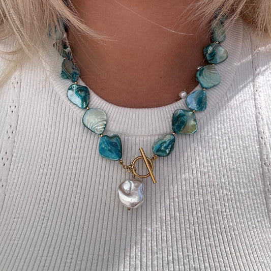 Golden Lagoon Necklace