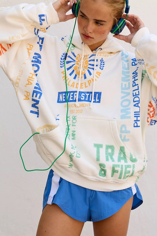 Final Call Hoodie - Varsity Graphic