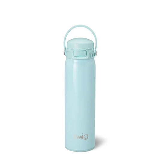 Shimmer Aquamarine Leakproof EZ Fill Bottle 22 oz