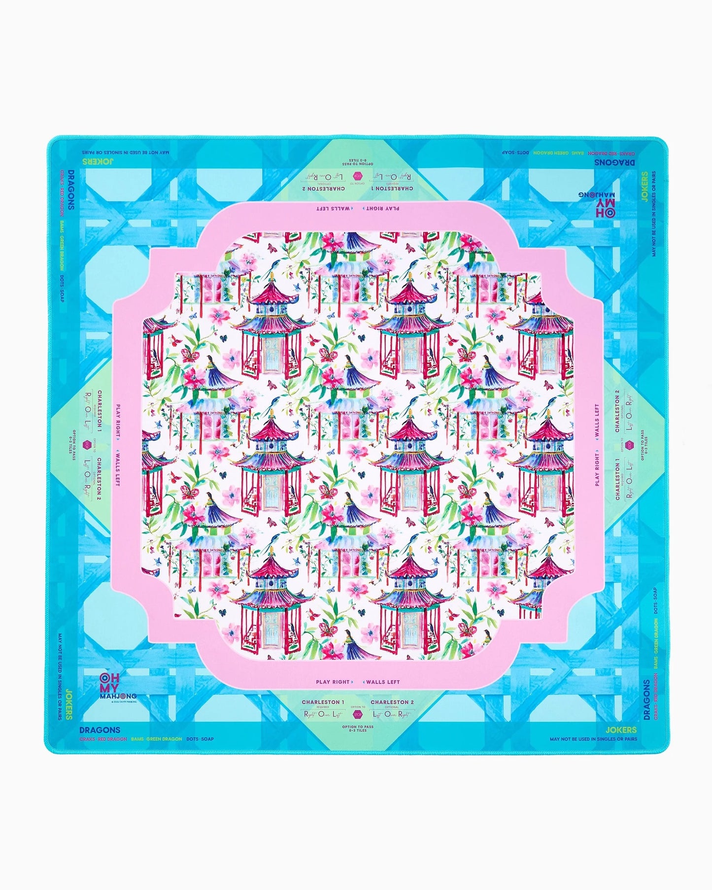 Oh My Majhjong Mat in Tube - Lorelei